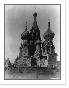 Antique Architecture - Cathedral of St - Antique Wall Decor Print