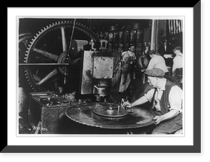 Henry Disston & Sons plant, Philadelphia, Pa.: Toothing machine for circular saws, Historic Reproduction
