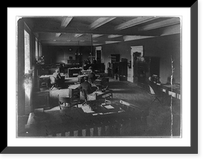 2 unidentified offices and Order Division, Library of Congress - 3 Classic, Antique Wall Art