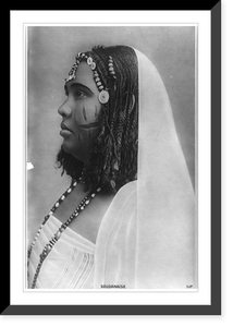 Sudanese woman, Antique Print
