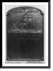 Vintage Nautical Print - Memorial plaque, 1841 - Vintage Home Decor Print
