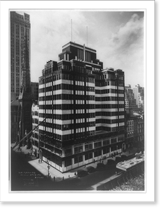 Vintage Americana Print - New York City - 608 - Fifth Ave