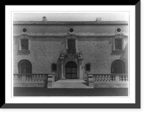 Historic Framed Print, Hebert Coppell [home], Pasadena, Calif.,  17-7/8" x 21-7/8"