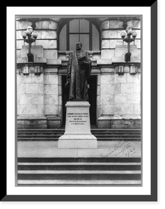 Antique Photo Print - New Orleans - Statue of Edward Douglas, 1926