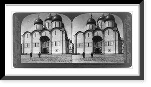 Historic Framed Print, Church of the Assumption in the Kremlin, Moscow, Russia,  17-7/8" x 21-7/8"