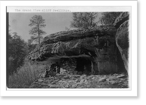 Historic Landscape - Grand Canyon - and vicinity: The grand view cliff
