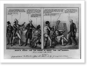 Historic Photo Print - What's sauce for the goose is sauce