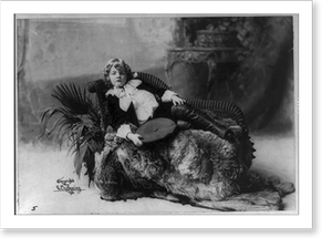 Historic Portrait - Beatrice Abbey, full-length portrait, seated
