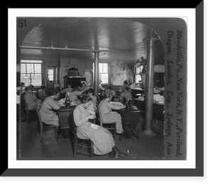 Home-making - domestic art, Centralized school, Vintage Print
