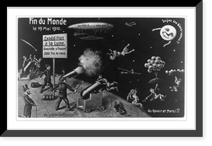 Fin du monde le 19 Mai 1910, Antique Poster