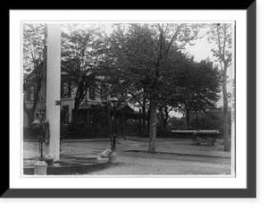 Commandant's residence, Washington Navy Yard, Historic Print