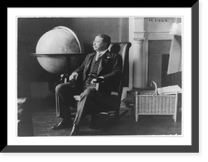 Vintage Portrait - Theodore Roosevelt, full-length portrait