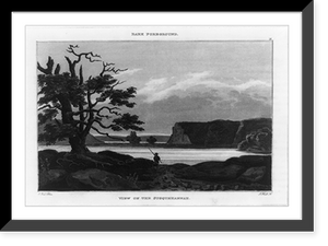 Historic Framed Print, View on the Susquehannah [Pa.],  17-7/8" x 21-7/8"