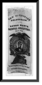 New Hampshire delegation. Young Men's National Convention, Antique Wall Art
