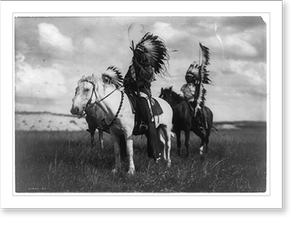 Vintage Photo Print - Sioux chiefs - Vintage Wall Art Gift