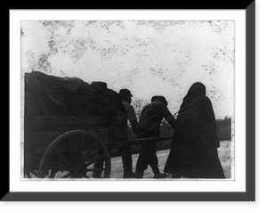 Vintage Americana Print - Returning home, Sacile, Italy