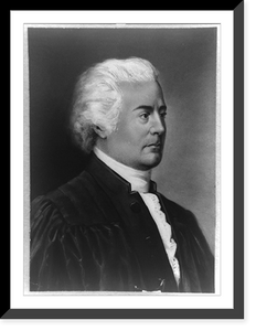 Historic Framed Print, [John Rutledge, head-and-shoulders portrait, facing right],  17-7/8" x 21-7/8"