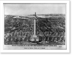 Antique Architecture - Baltimore - The city of City, Md, 1880