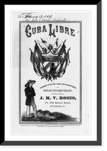 Cuba Libre - 2, Vintage Poster