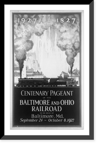 Vintage Railroad - Baltimore - Centenary pageant of the and Ohio, 1927 (1)
