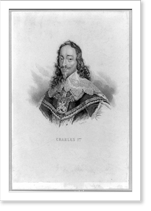Antique Portrait - Charles I, King of Great Britain