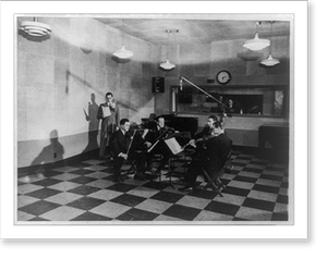 Historic Architecture - WQXR broadcasting in N.Y. Times Building