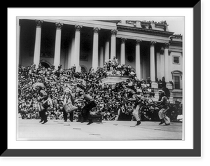 Historic Framed Print, Hopi Indian war" dance at the U.S. Capitol",  17-7/8" x 21-7/8"