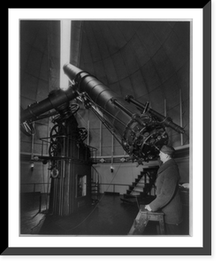U.S. astronomer to check wandering moon during eclipse Classic, Vintage Print
