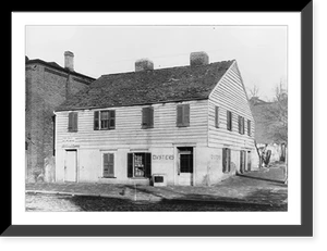Antique City View - Washington, DC - Suter's Tavern, K Street at 31st