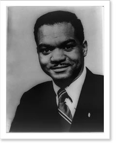 Vintage Portrait - Walter Fauntroy, head-and-shoulders portrait