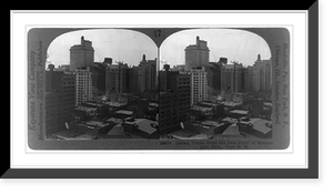 Dallas, Texas, from the 14th floor of Medical Arts Bldg., view S.W, Antique Wall Art