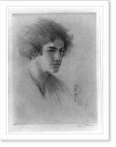 Historic Portrait - A portrait.Roy Partridge - Vintage Wall Art Gift