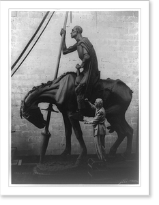 Black & White Photo - Anna Hyatt Huntington, sculptor