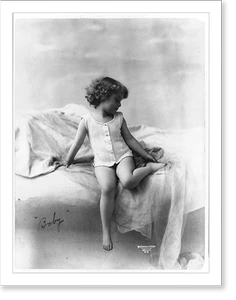 Vintage Americana Print - Chicago - Baby.Photograph Company