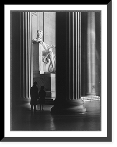 Antique Photo Print - Washington, DC - Lincoln Memorial (2)