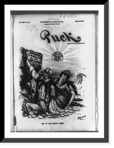 Out of the silver flood.Dalrymple, Vintage Poster