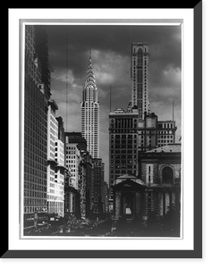 Chrysler Building, New York City, Historic Print