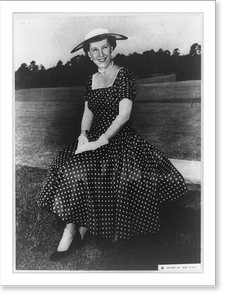 Antique Portrait - Easter - Mary Mamie Doud Eisenhower