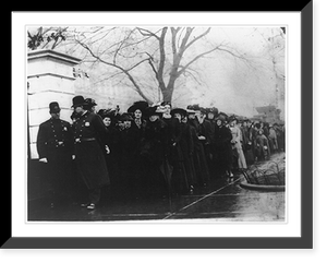 New Year's reception at White House.Harris & Ewing, Antique Poster