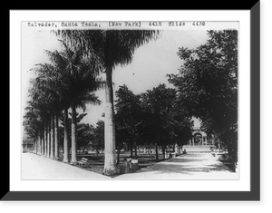 Salvador, Santa Tecla (New Park), Vintage Poster