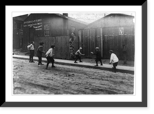 Playing hand ball on Street. Street play - probably not working boys. Location: Fall River, Massachusetts.Lewis W. Hine, Historic Reproduction