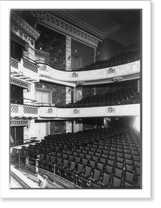 Vintage Building Photo - New York City - Interior of the Astor Theatre