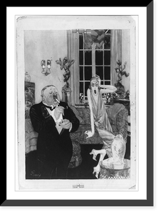 Historic Photo Print - Consternation of the aesthetic young wife after