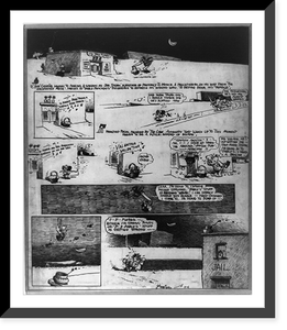 Krazy Kat. Jose Chigueno, known to Angles & Saxons as Joe Stork, purveyor of progeny to prince", Historic Print
