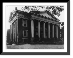 Masonic Female Institute, Talladega, Talladega County, Alabama, facade and left side Classic, Antique Wall Art