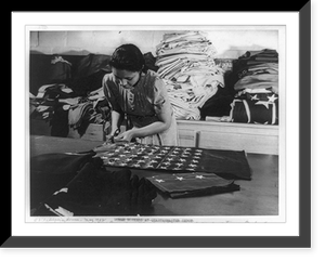 Historic Railroad - Philadelphia, Pennsylvania - Making flags