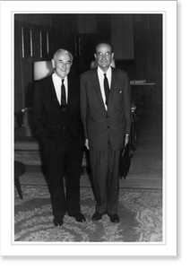 Antique Photo Print - Tommy Corcoran (left) and Ben Cohen (right)