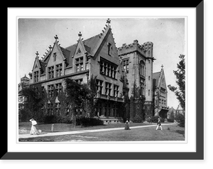University of Chicago, Ryerson Laboratory, Chicago, Ill, Antique Print