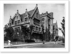Vintage Building Photo - Chicago, Illinois - University of Ryerson