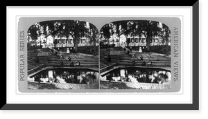 Historic Framed Print, The Springs. Green Cove Springs,  17-7/8" x 21-7/8"